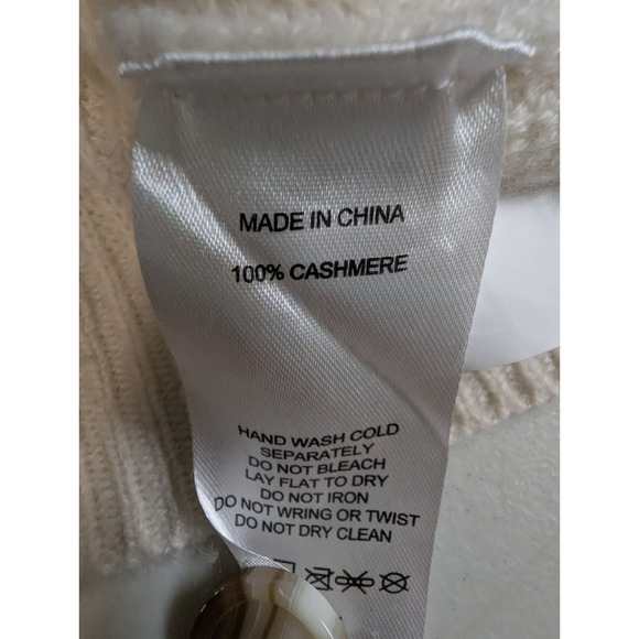 Quince Cream Button-Front Ribbed Cardigan - Picture 4 of 13